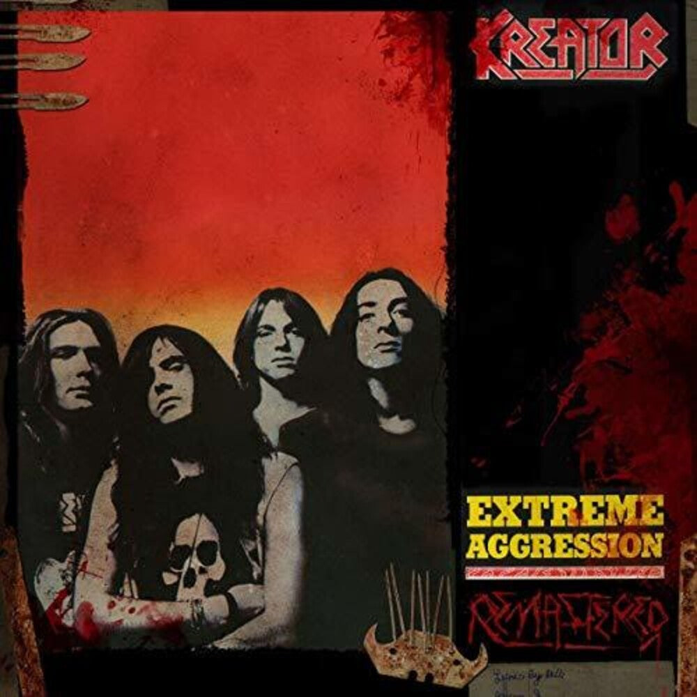 the album cover for Kreator - Extreme Aggression