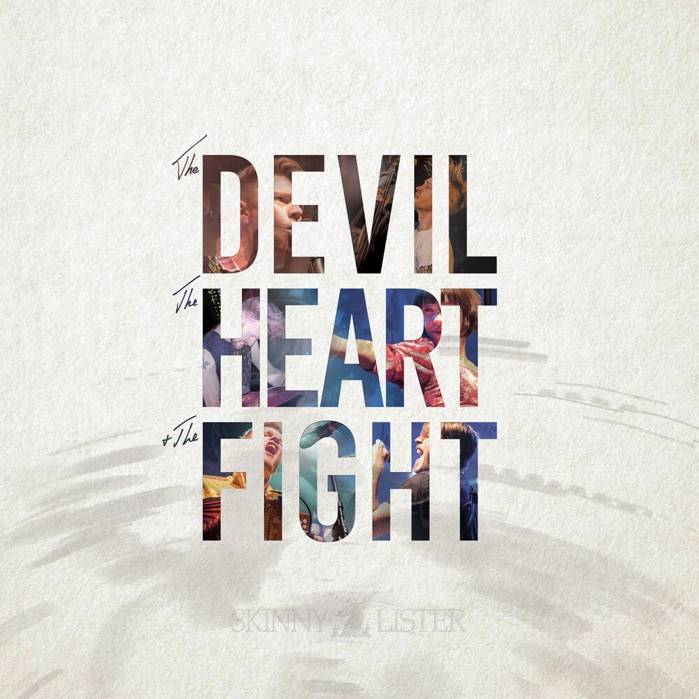 the album cover for Skinny Lister - The Devil, The Heart & The Fight [LP]