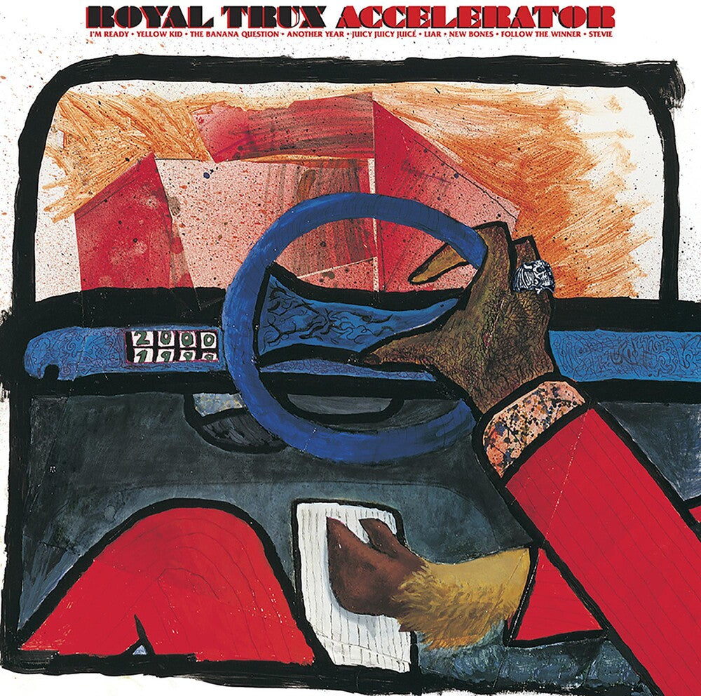 the album cover for Royal Trux - Accelerator [Indie Exclusive Limited Edition Pink LP]