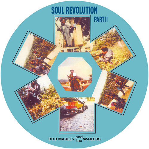 the album cover for Bob Marley & The Wailers - Soul Revolution Part II [Picture Disc LP]
