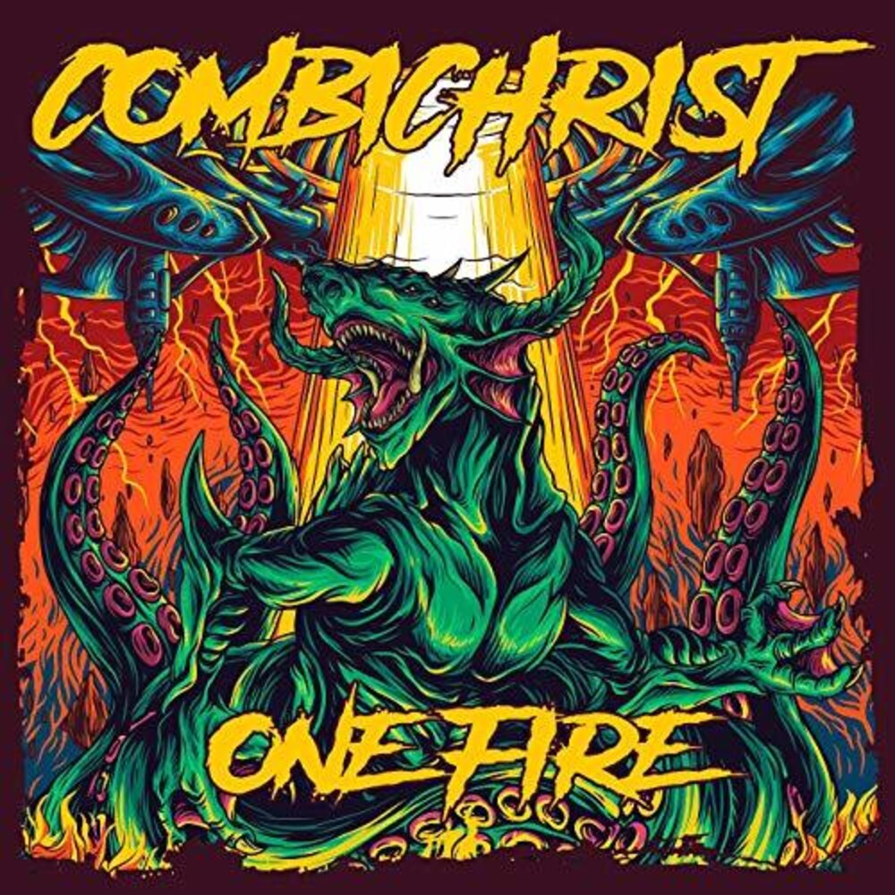 the album cover for Combichrist - One Fire [Limited Picture Disc / Pink 2LP]