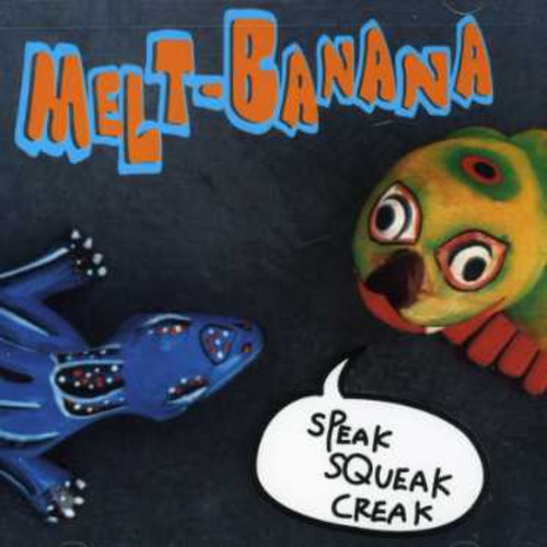 the album cover for Melt Banana - Speak Squeak