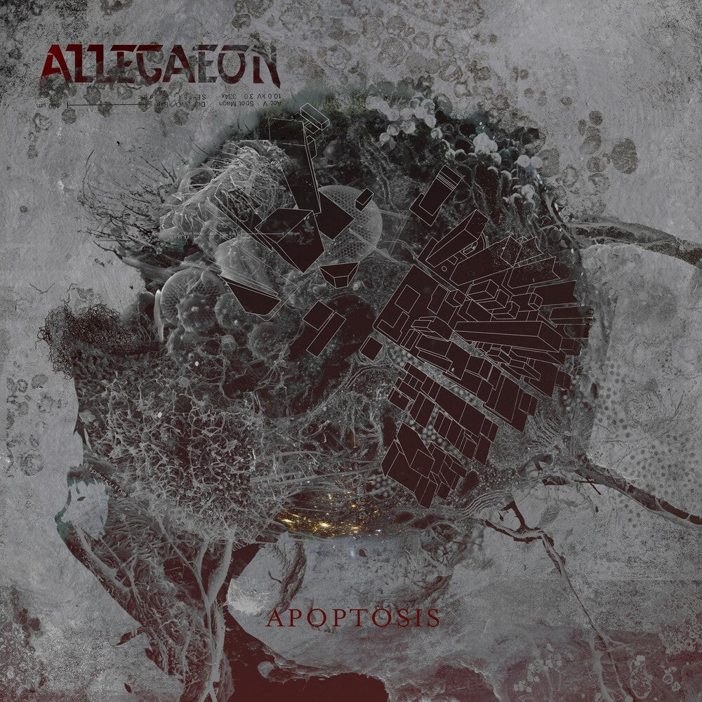 the album cover for Allegaeon - Apoptosis