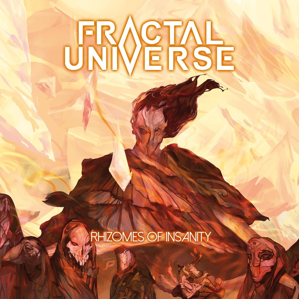 the album cover for Fractal Universe - Rhizomes Of Insanity