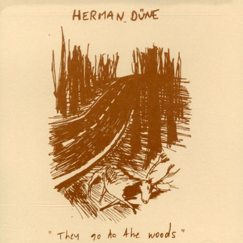 the album cover for Herman Dune - They Go to the Woods