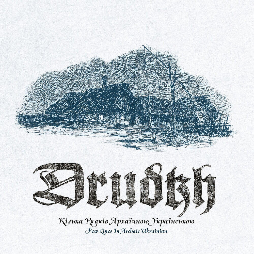 the album cover for Drudkh - Few Lines In Archaic Ukrainian