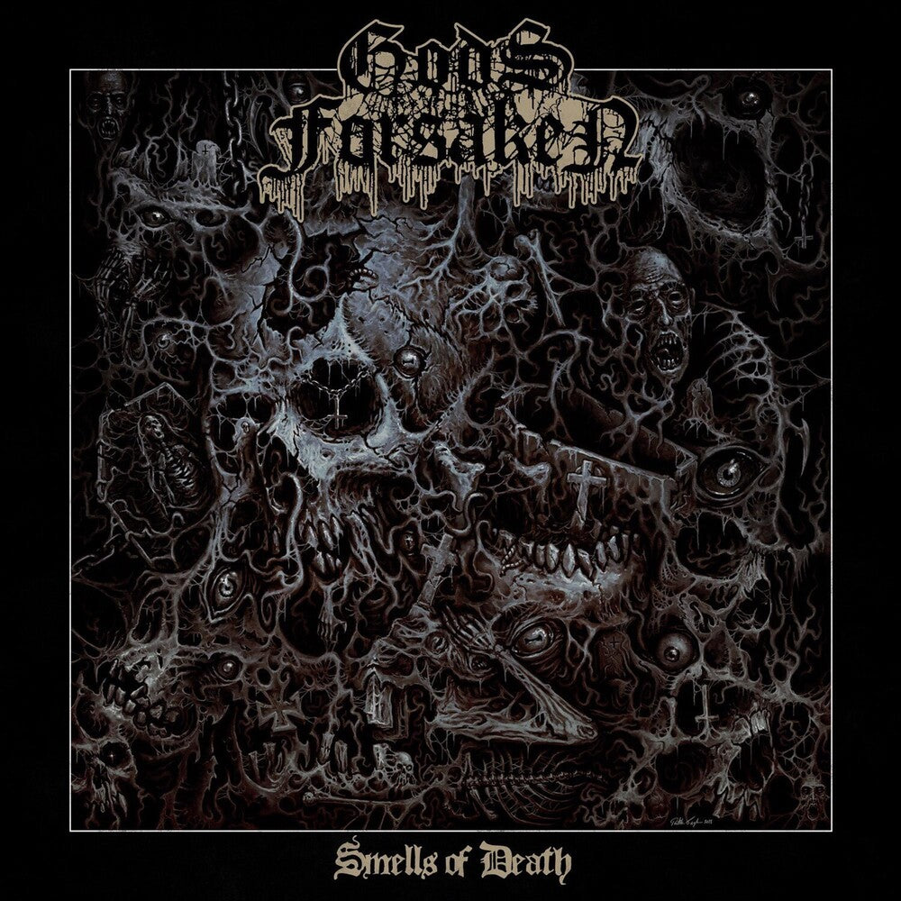 the album cover for Gods Forsaken - Smells Of Death