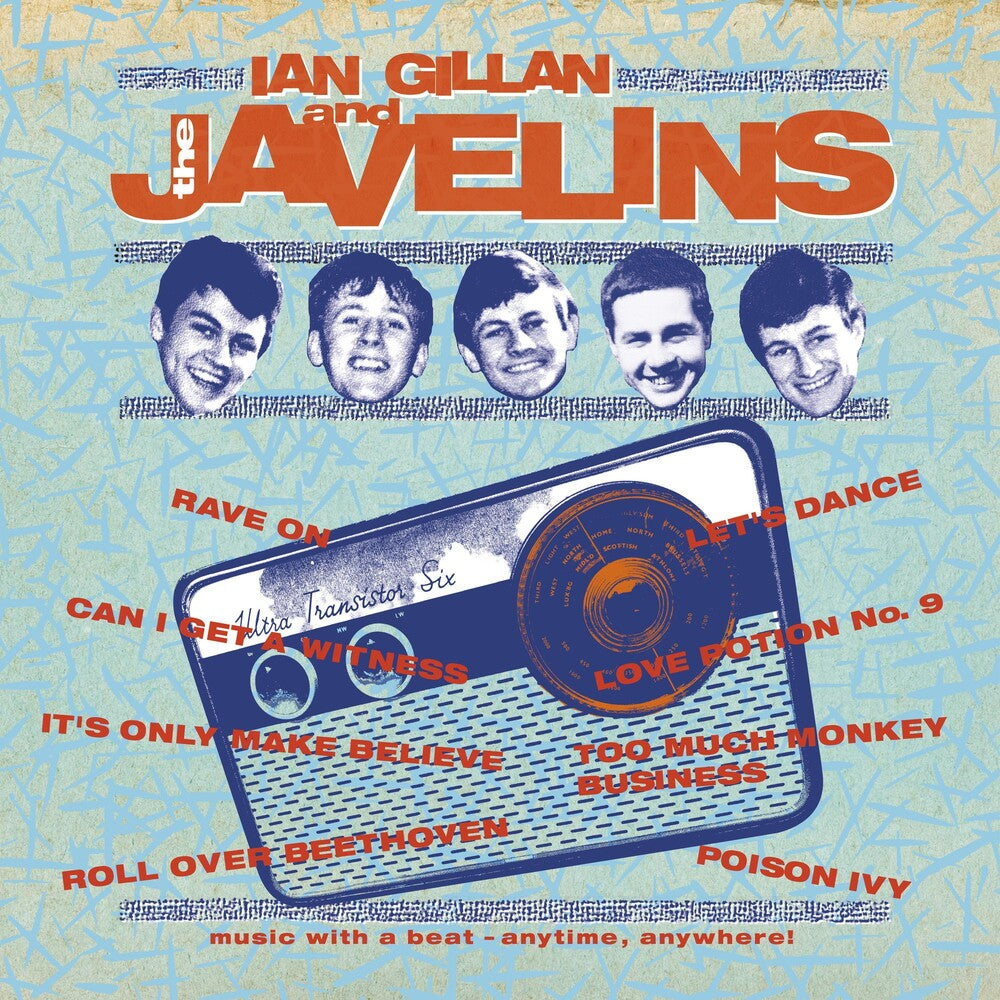 the album cover for Ian Gillan - Raving With Ian Gillan & The Javelins