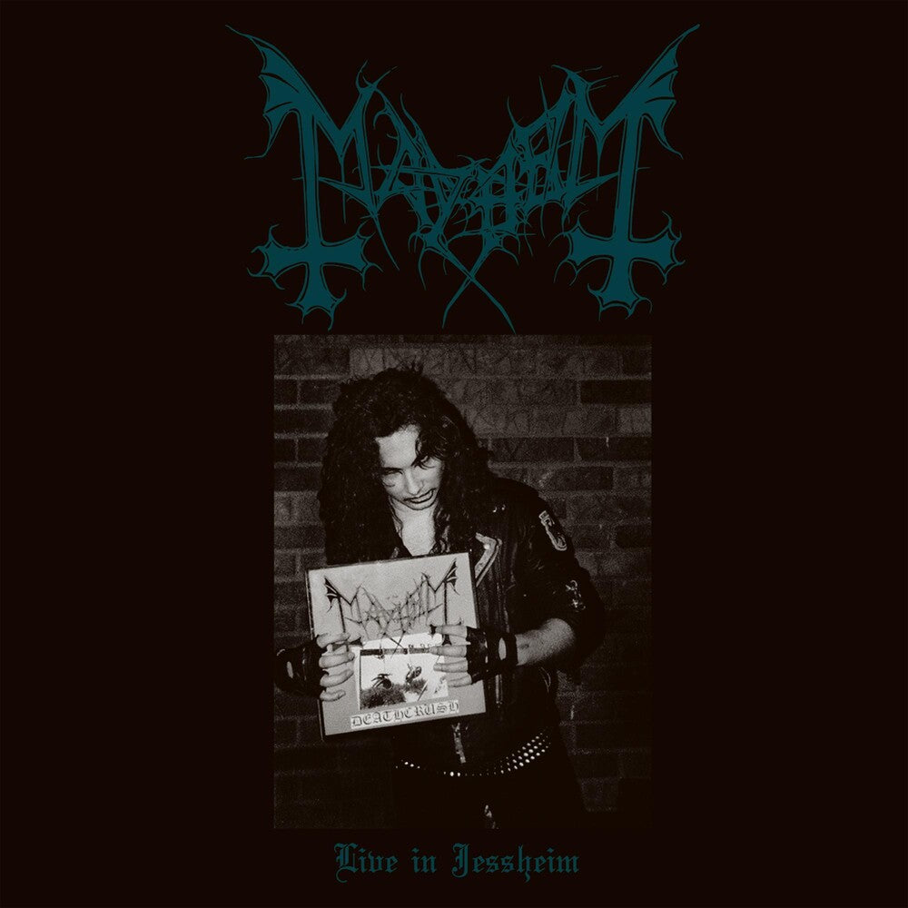 the album cover for Mayhem - Live In Jessheim