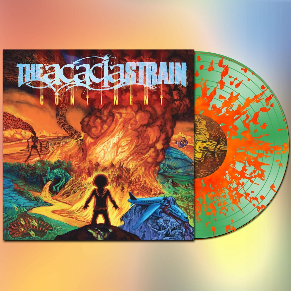 the album cover for The Acacia Strain - Continent