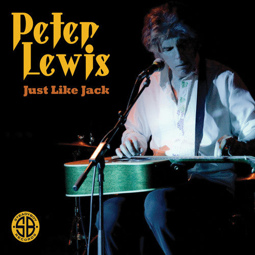 the album cover for Peter Lewis - Just Like Jack