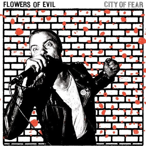 the album cover for Flowers of Evil - City Of Fear