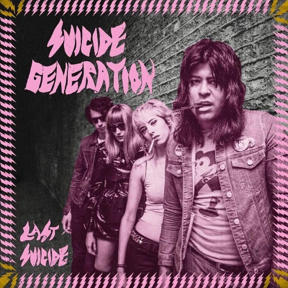 the album cover for Suicide Generation - Last Suicide
