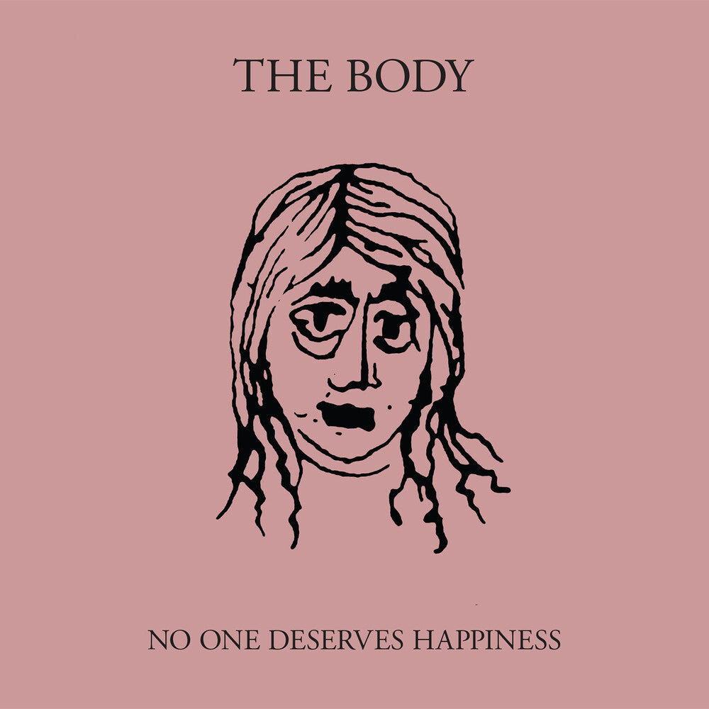 the album cover for Body - No One Deserves Happiness [Colored Vinyl] (Gate) [Download Included]