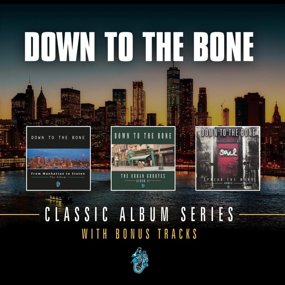 the album cover for Down To The Bone - Classic Album Series
