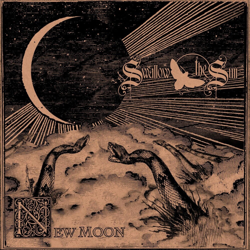 the album cover for Swallow The Sun - New Moon