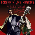 the album cover for Screamin Hawkins Jay / Fuzztones - Live [Colored Vinyl] (Ita)
