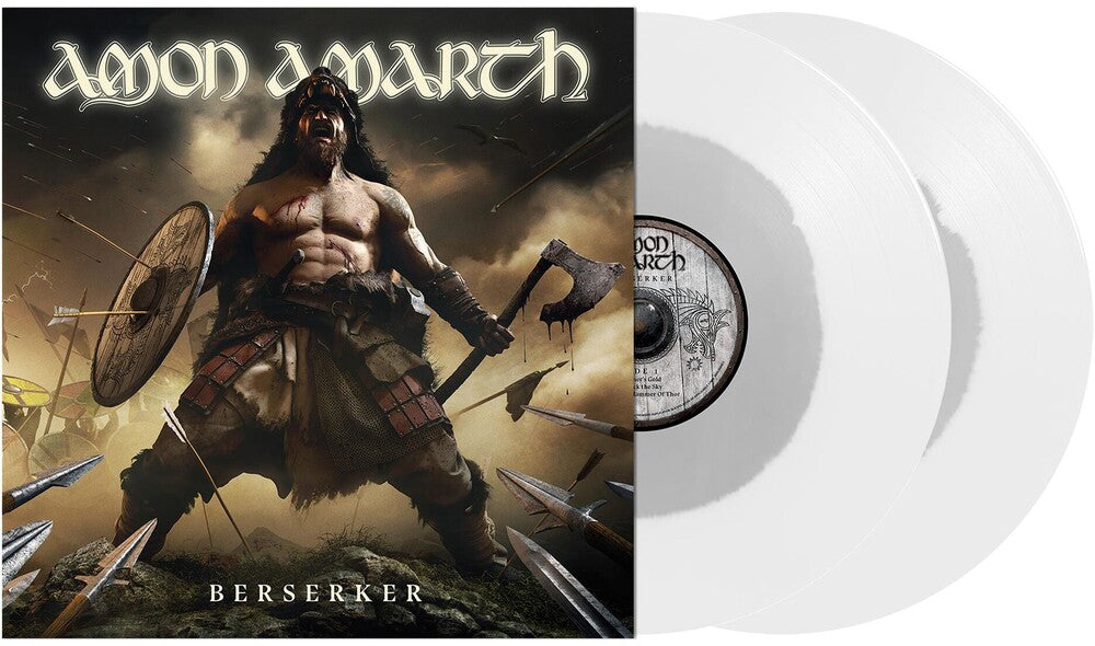 the album cover for Amon Amarth - Berserker [Indie Exclusive Limited Edition White/Silver 2LP]