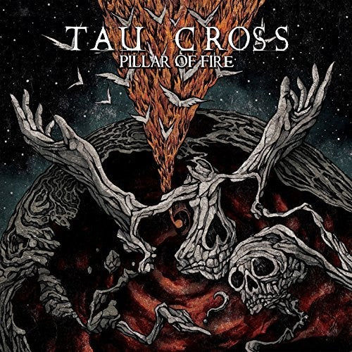 the album cover for Tau Cross - Pillar Of Fire