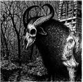 the album cover for Hull - The Legend Of The Swamp Goat