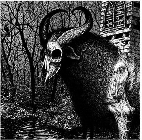 the album cover for Hull - The Legend Of The Swamp Goat