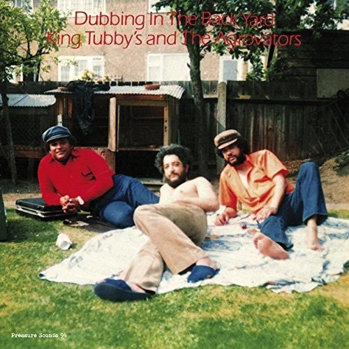 the album cover for King Tubby's & The Agrovators - Dubbing In The Backyard