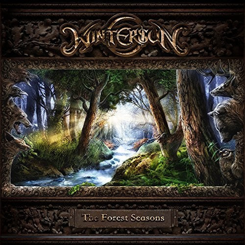 the album cover for Wintersun - The Forest Seasons [Green / Mint Green Splatter LP]