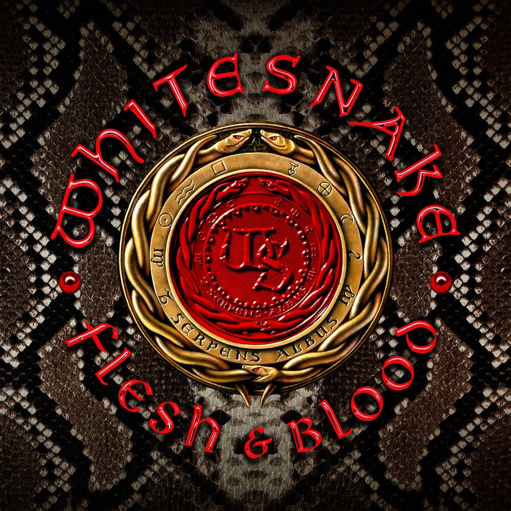 the album cover for Whitesnake - Flesh & Blood [Deluxe CD/DVD]