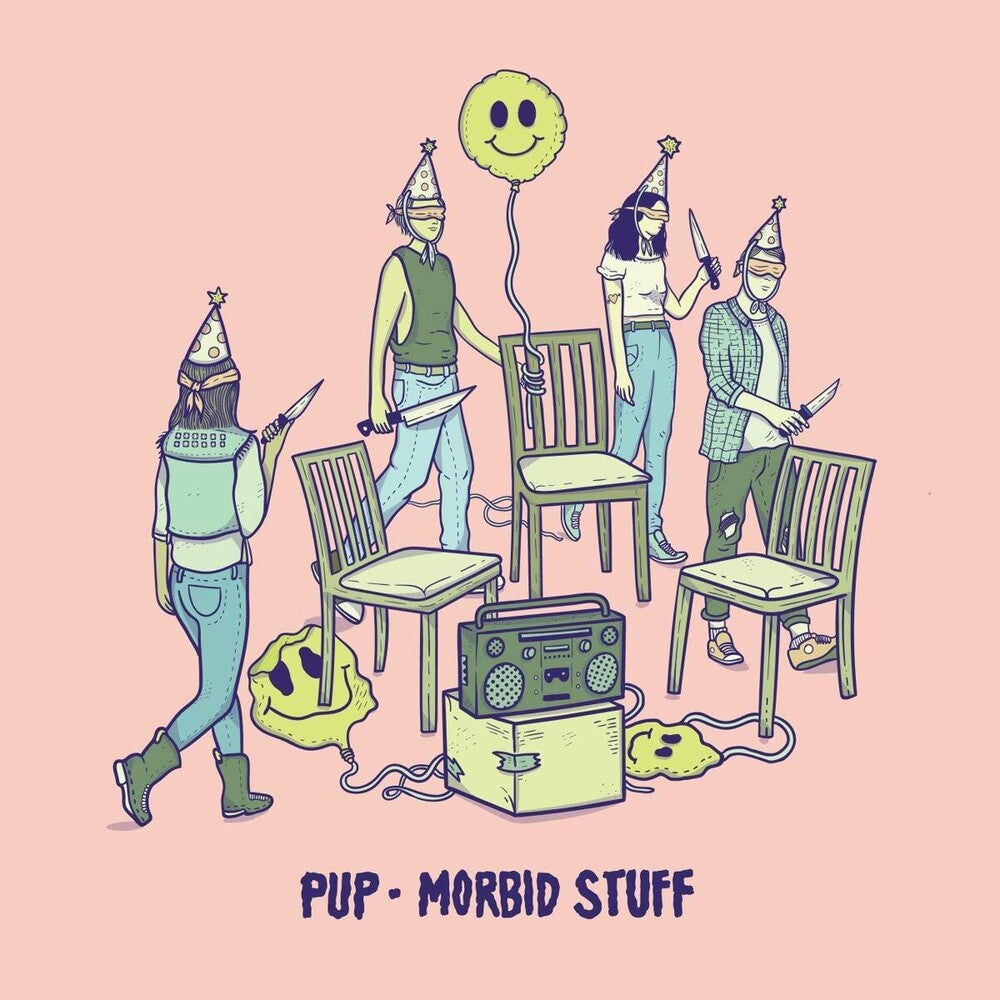the album cover for Pup - Morbid Stuff [Import LP]