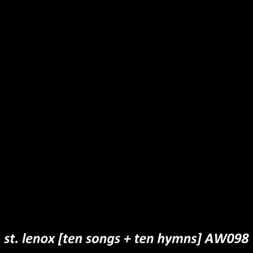 the album cover for St Lenox - Ten Songs About Memory & Hope/ Ten Hymns From My American Gothic