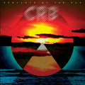 the album cover for Chris Robinson Brotherhood - Servants Of The Sun [Indie Exclusive Limited Edition Red And Orange Arctic Swirl LP]