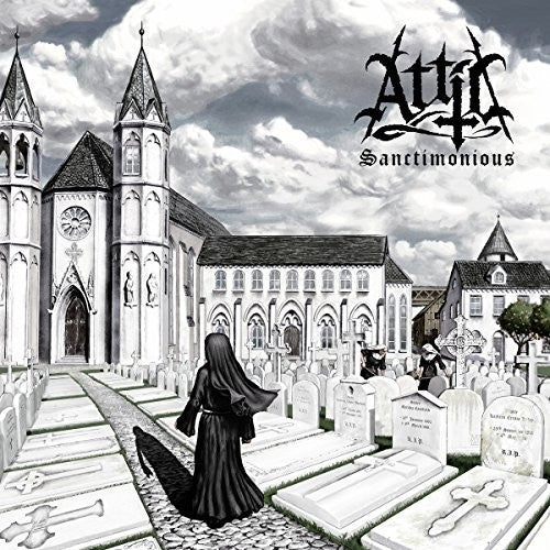 the album cover for Attic - Sanctimonious