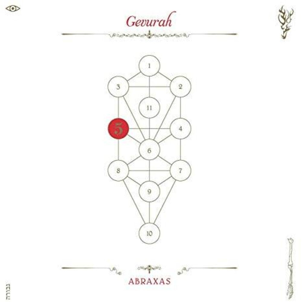 the album cover for Abraxas - Book Beri'ah 5 - Gevurah