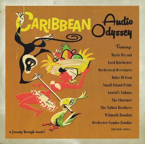 the album cover for Caribbean Audio Odyssey One + Two / Various - Caribbean Audio Odyssey One + Two / Various