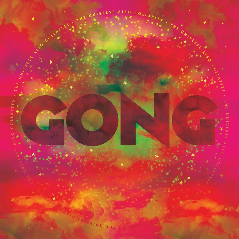 the album cover for Gong - Universe Also Collapses