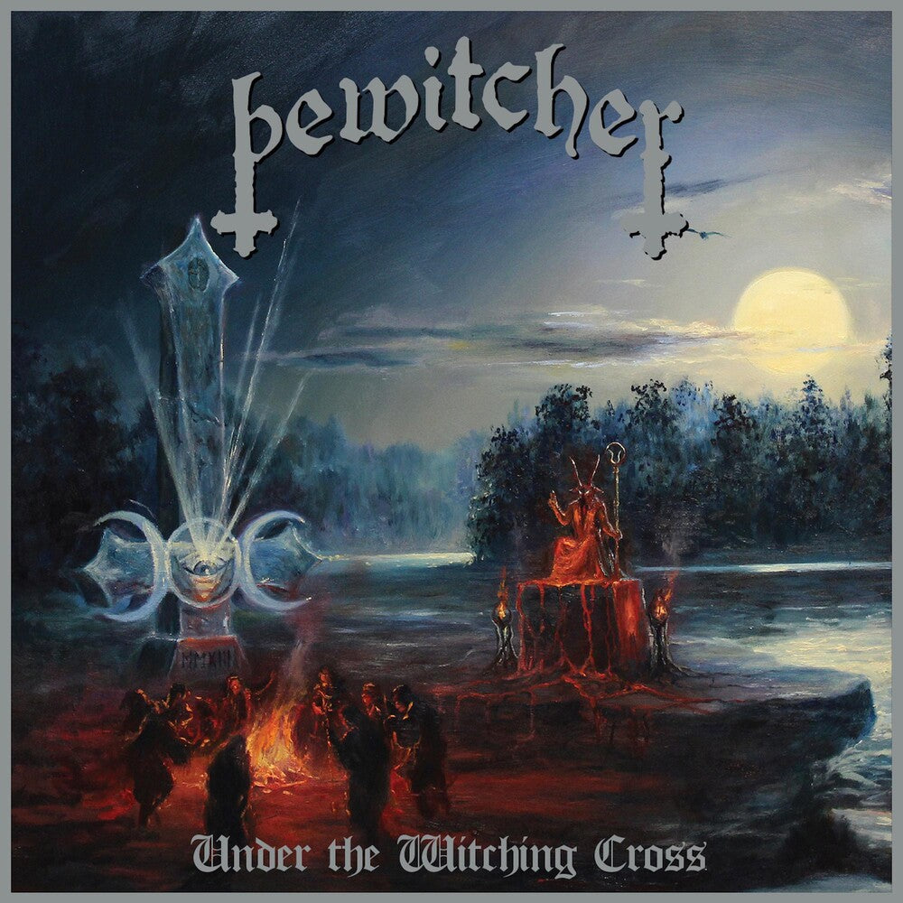 the album cover for Bewitcher - Under The Witching Cross