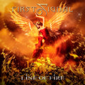 the album cover for First Signal - Line Of Fire