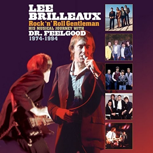the album cover for Dr Feelgood - Lee Brilleaux: Rock N Roll Gentleman
