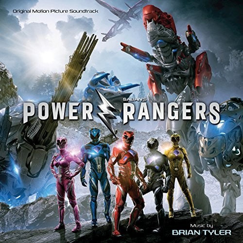 the album cover for Brian Tyler - Power Rangers (Original Motion Picture Soundtrack)