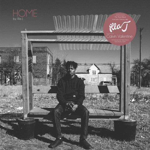 the album cover for Illa J - Home
