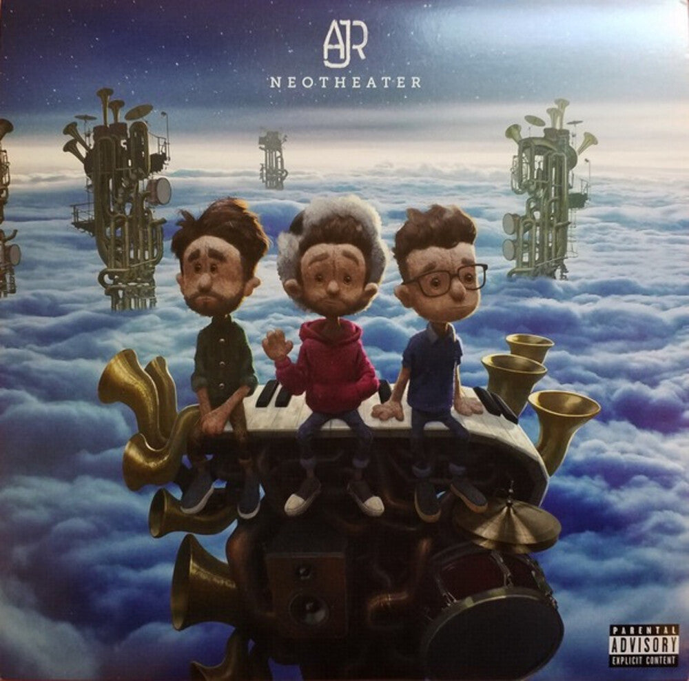 the album cover for AJR - Neotheater [Indie Exclusive Limited Edition LP]