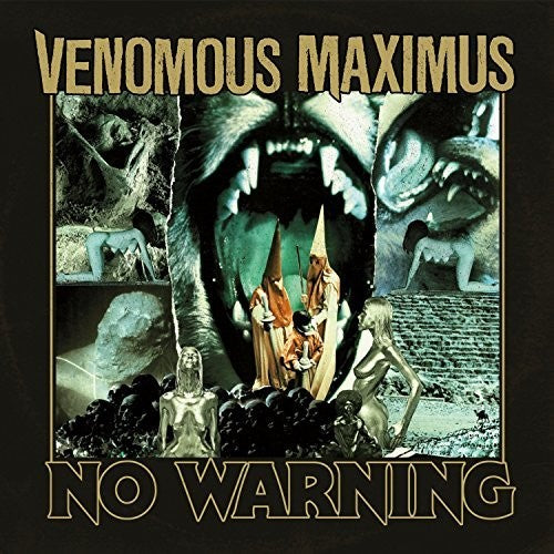 the album cover for Venomous Maximus - No Warning