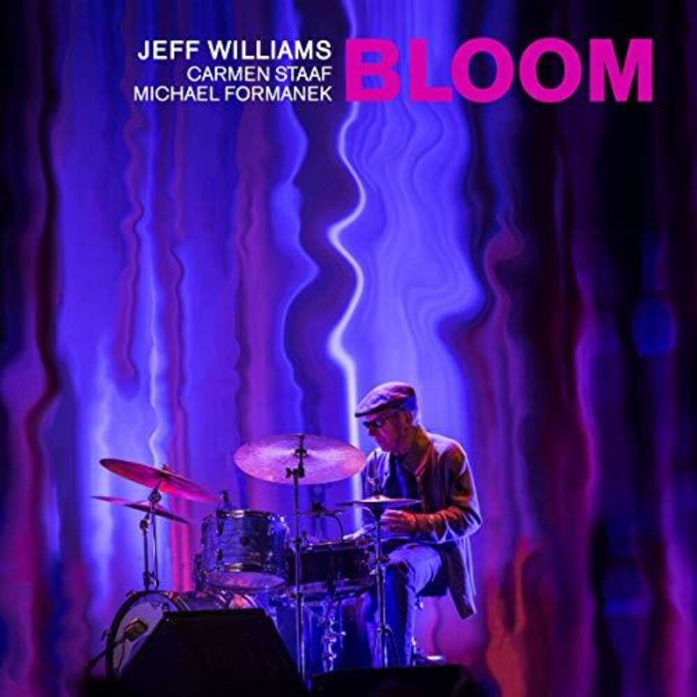 the album cover for Jeff Williams - Bloom