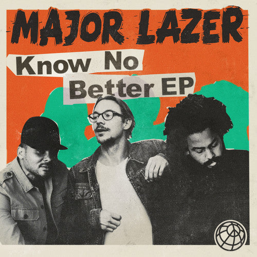 the album cover for Major Lazer - Know No Better