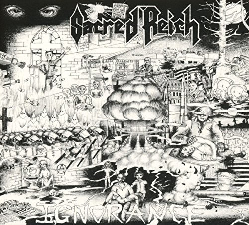the album cover for Sacred Reich - Ignorance - 30th Anniv (Aniv) [Reissue]