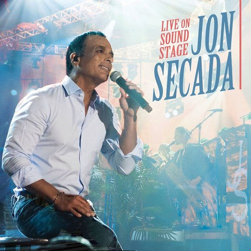 the album cover for Jon Secada - Live On Soundstage