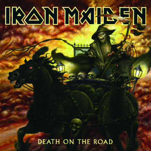 the album cover for Iron Maiden - Death On The Road [2LP]