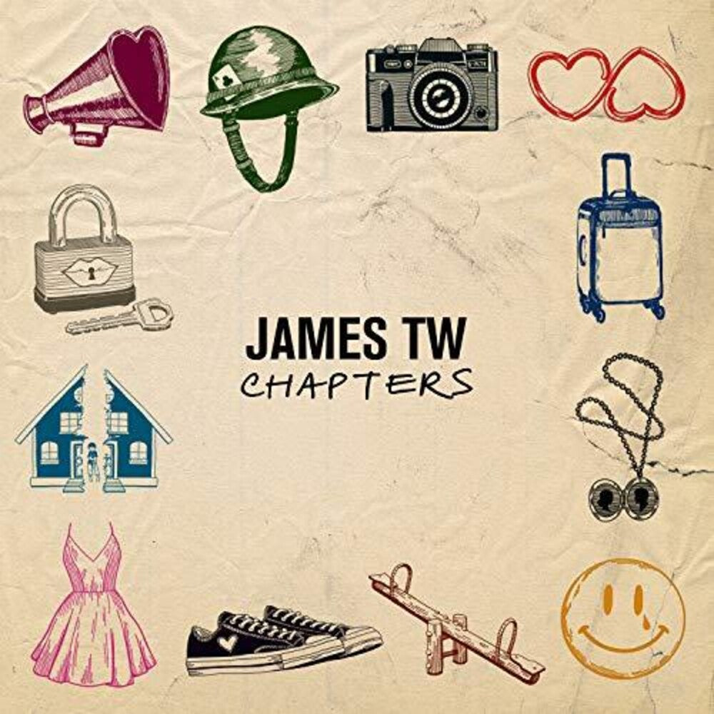 the album cover for James TW - Chapters
