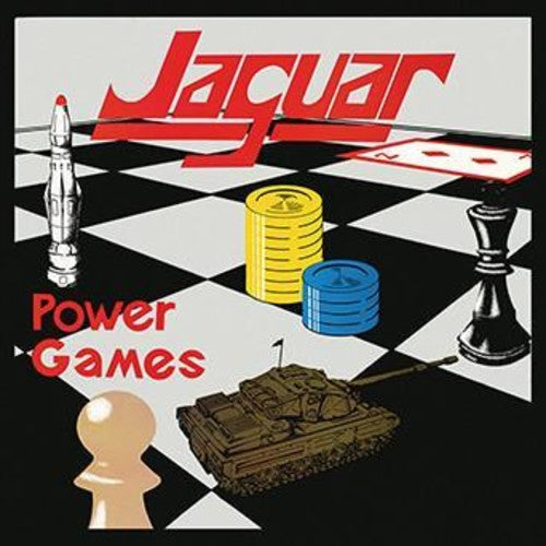 the album cover for Jaguar - Power Games [Colored Vinyl] [Limited Edition]