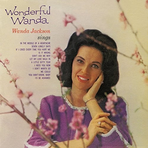 the album cover for Wanda Jackson - Wonderful Wanda & Lovin' Country Style